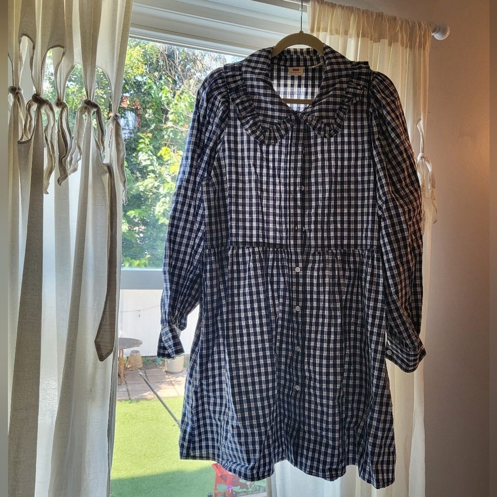 Levi's Long Sleeve Baby Doll Dress